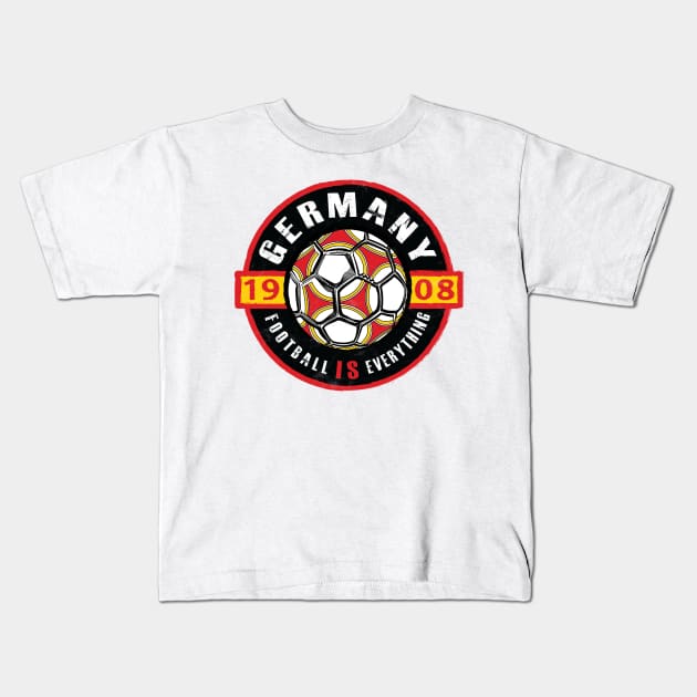 Football Is Everything - GErmany Vintage Kids T-Shirt by FOOTBALL IS EVERYTHING